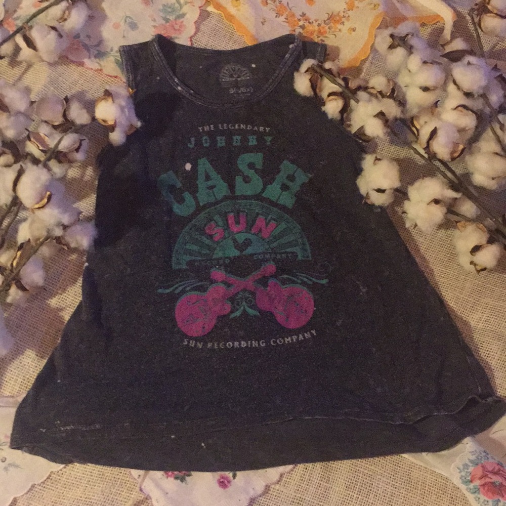 Girls Jonny cash shirt